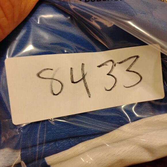 Detroit Red Wings jersey mens L LArge white blue Cotapaxi HOckey NHL - Picture 10 of 10